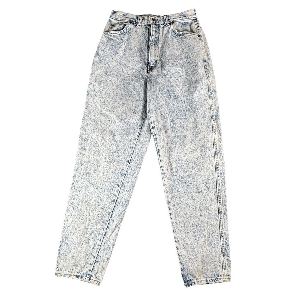 Congo Trader Jeans Womens Size 10 Blue Acid Wash High Rise‎ Mom Vintage 5-Pocket